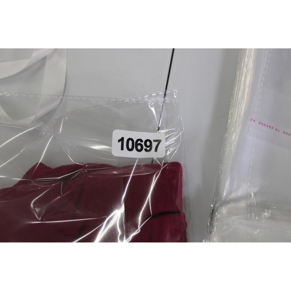 Moral Fiber Shirt Womens‎ Medium Red Cold Shoulder Lace Up Boho Short Sleeve Top - Picture 8 of 8